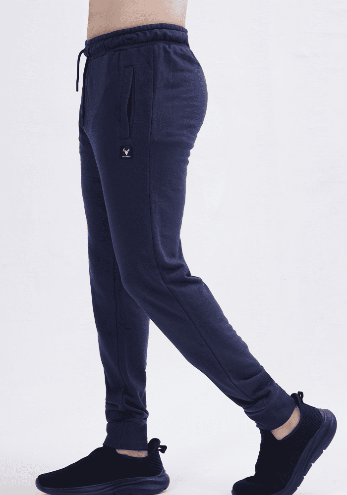 Signature Logo Graphic Trouser - Blue