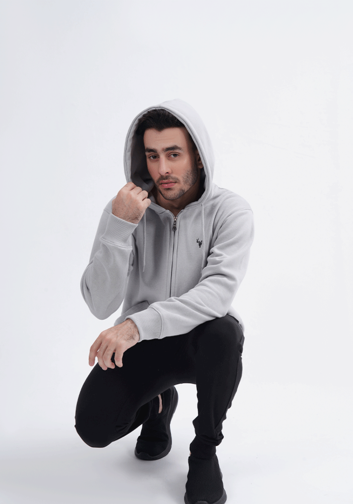 GREY HOODIE | LIGHT GREY HOODIE