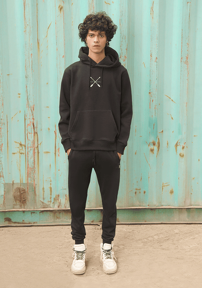 Black Graphic Hoodies