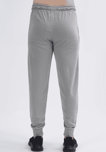 Signature Logo Graphic Trousers - Grey