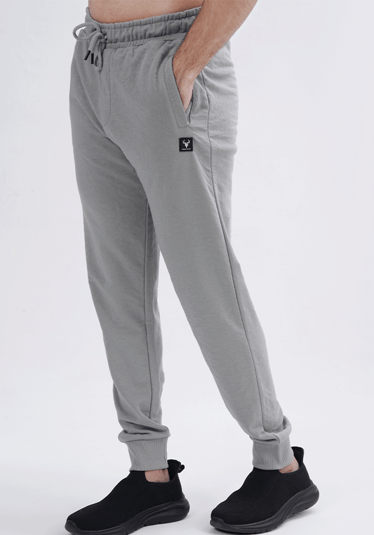 Signature Logo Graphic Trousers - Grey