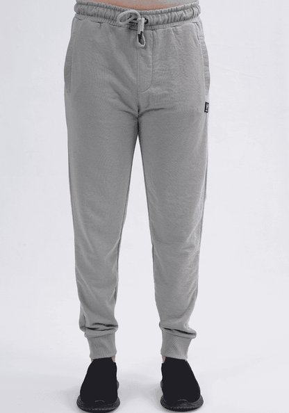 Signature Logo Graphic Trousers - Grey