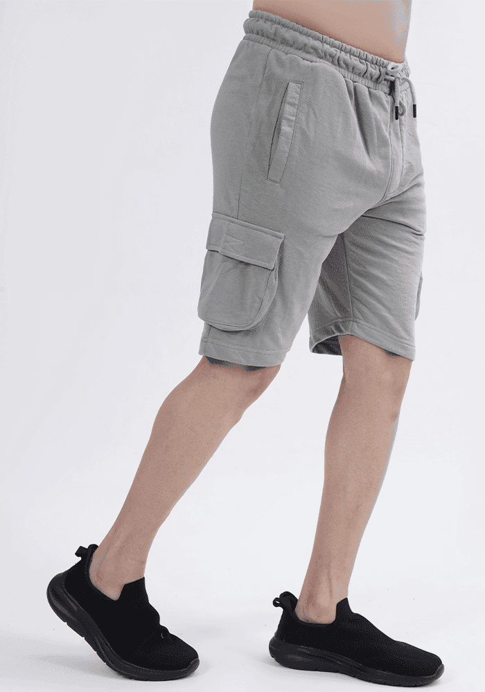 Men's Fleece Shorts - Grey