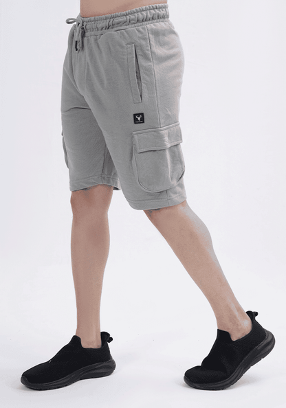 Men's Fleece Shorts - Grey