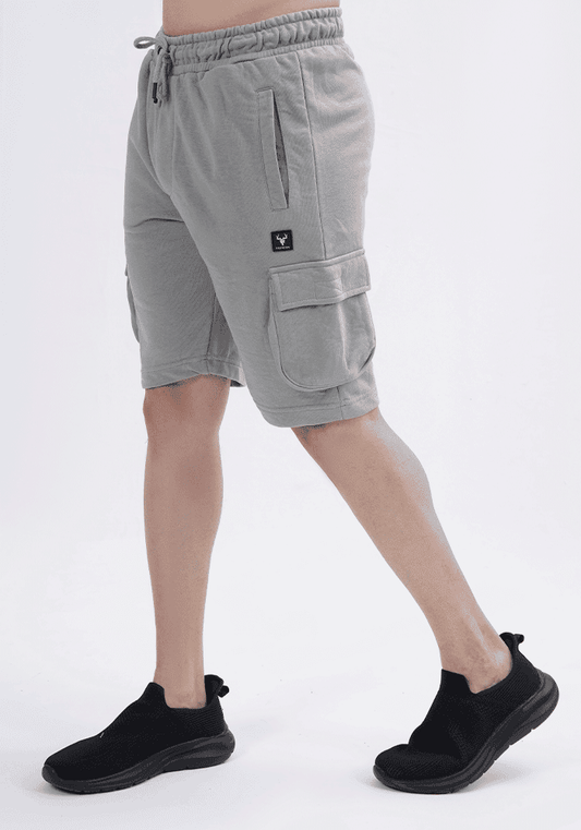 Men's Fleece Shorts - Grey