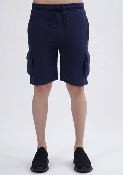 Men's Fleece Graphic Shorts - Blue