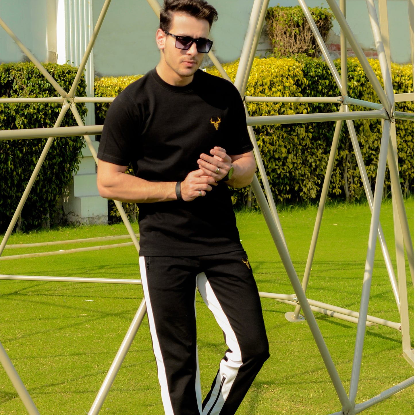 Signature Logo Trouser - Black